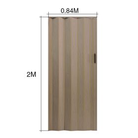 Puerta interior plegadiza ciega PVC cipres 10mm x 840mm x 2m