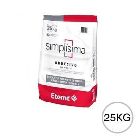 Adhesivo placas cementicias Simplisima bolsa x 25kg