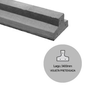 Vigueta pretensada losa hormigon x 3400mm