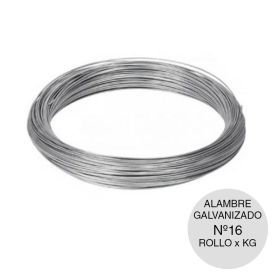 ALAMBRE GALVANIZADO NO 18 X KG