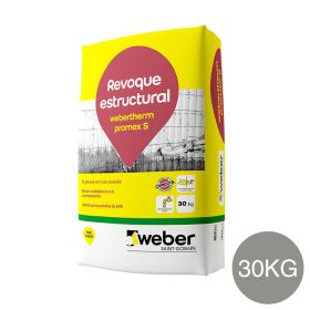 MORTERO PROYECTABLE 3 EN 1 PROMEX ESTRUCTURAL 30KG