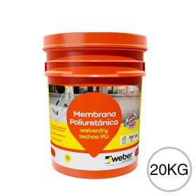 Weber techos PU blanco x 20kg