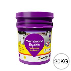 Weber techos L blanco x 20kg